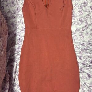 Windsor Terracotta Mini Dress